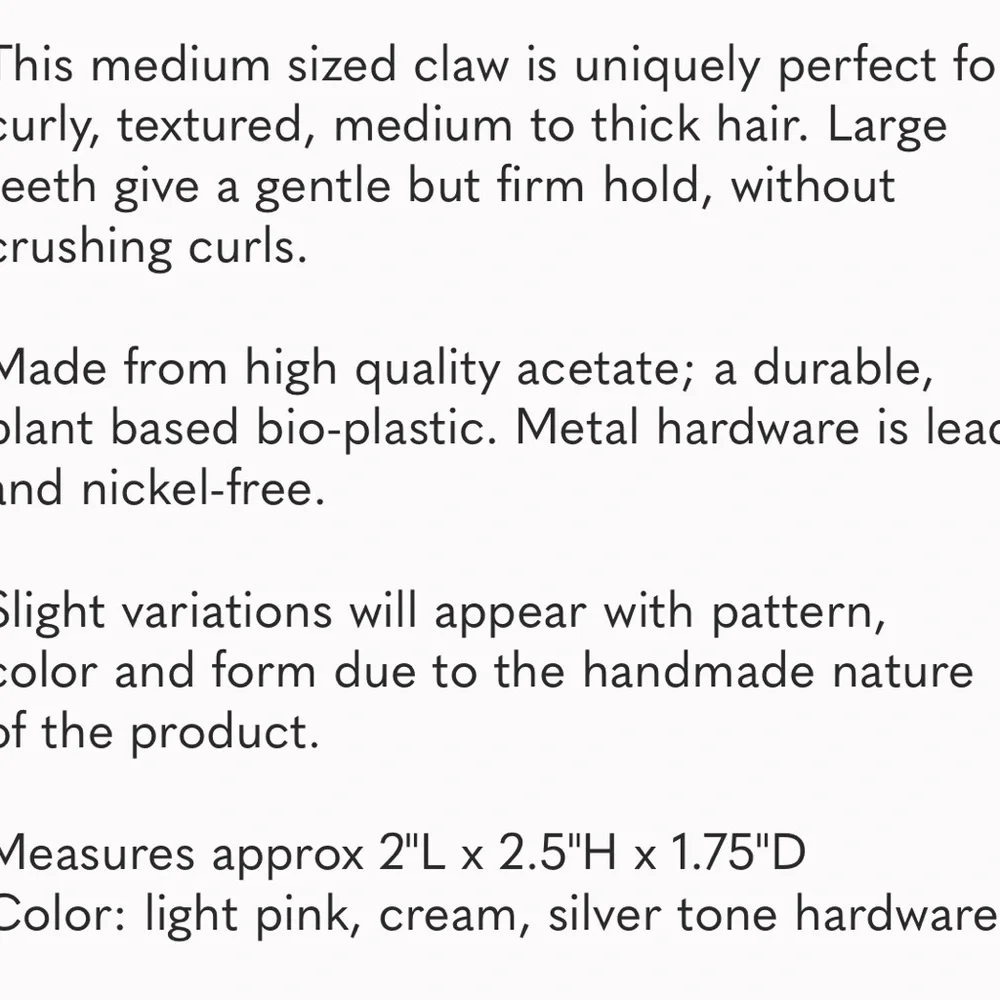 Chunks Suki Claw and Ursa Claw Clips - Picture 7 of 8